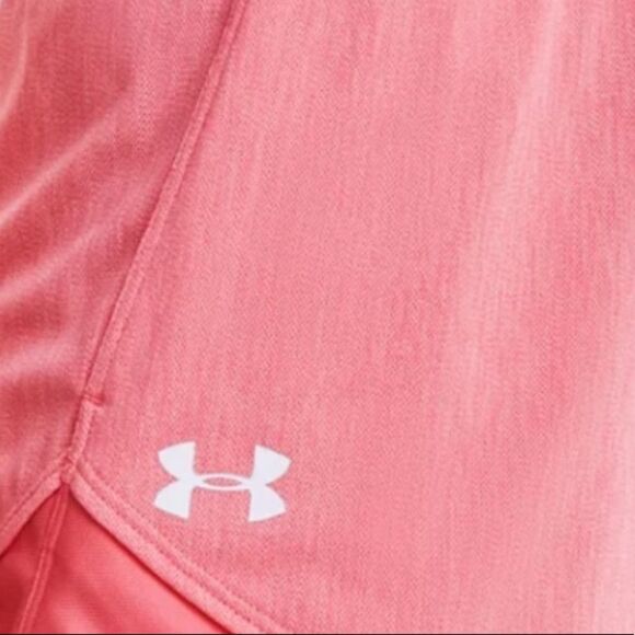 Under Armour Pink Lemonade Running Athletic Shorts Sz XXL - Picture 9 of 12